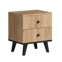 Svetlana Provence Тумба прикроватная (502*400*582) Дуб золотой/Венге