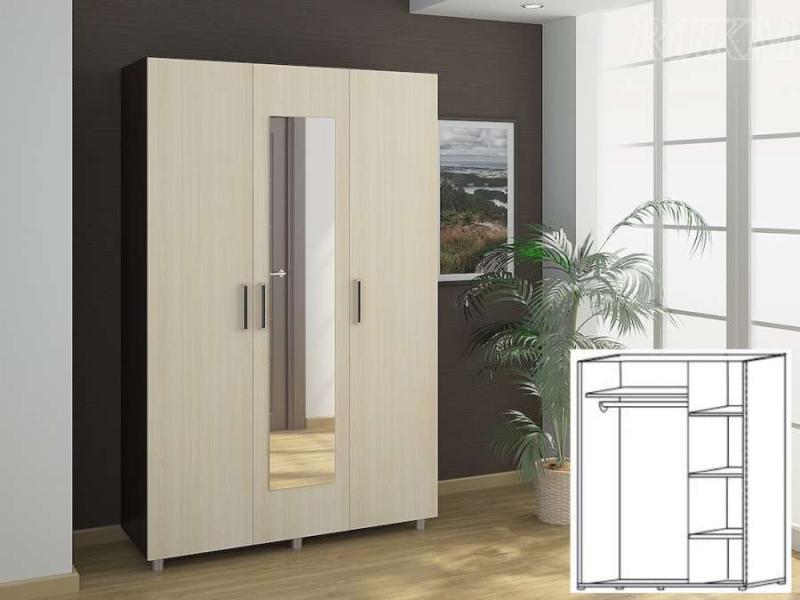 Шкаф 301 с зеркалом