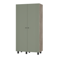 Шкаф 2-х створчатый "Олива" ШК-03 Дуб каньон/MF12