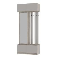 Прихожая "Багира" ПР-03 Дуб смоки/Кашемир