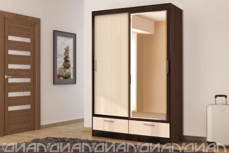 Купе арт. 008 1,15м Венге Linum/Дуб Белфорт ЛДСП (590)