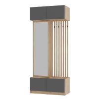 Прихожая "Багира" ПР-03 Крафт/Графит