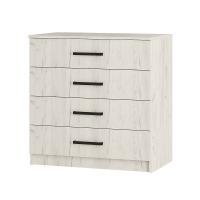 "Фиеста" комод 850 дуб крафт белый