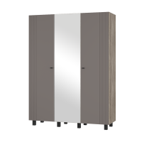 Шкаф 3-х створчатый "Олива" ШК-08 Дуб каньон/MF14