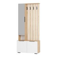 Прихожая "Сандра" ПР-03 Крафт/Белый