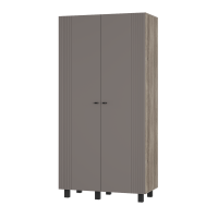 Шкаф 2-х створчатый "Олива" ШК-03 Дуб каньон/MF14