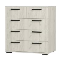 Комод "Стандарт-5 NEW" дуб крафт белый