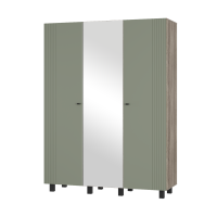 Шкаф 3-х створчатый "Олива" ШК-08 Дуб каньон/MF12