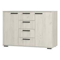 Комод "Стандарт-2 NEW" дуб крафт белый