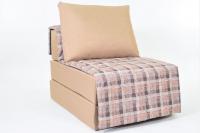 Кресло-кровать "Харви" коричневый квадро беж