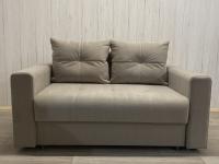 Кресло-кровать Комфорт-7(1200) БД широкий подлкотник Luma 02 Уют мебель
