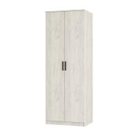 "Фиеста" шкаф 2-х створчатый дуб крафт белый