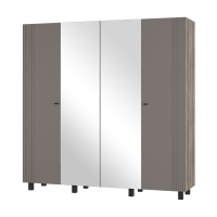 Шкаф 4-х створчатый "Олива" ШК-13 Дуб каньон/MF14