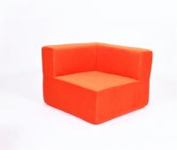 Тетрис-мини кресло угловое-модуль Оранжевый