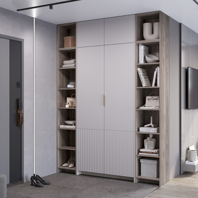 Шкаф 2-х створчатый "Пандора" ШК-01 Кашемир/MF03