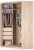 Аларти Корпус углового шкафа-купе YA-230х1400 (602) (4) Вар.4 + (D3+D4)