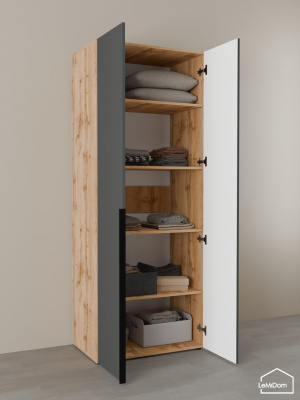 Шкаф Linnea MHR-2-2 2050х800х510 дв-М 11.1.25