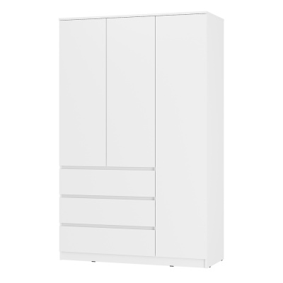 Шкаф 3-х створчатый "Симпл" ШК-08 белый