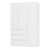 Шкаф 3-х створчатый "Симпл" ШК-08 белый
