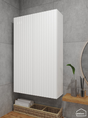 Шкаф навесной для ванной комнаты и туалета MH4-MA 960х600х217 Белый-М 10.1.1