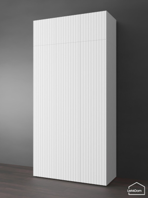 Шкаф с антресолью Linnea MHR-3POA-1 2450х1200х510 Белый-М 11.1.1