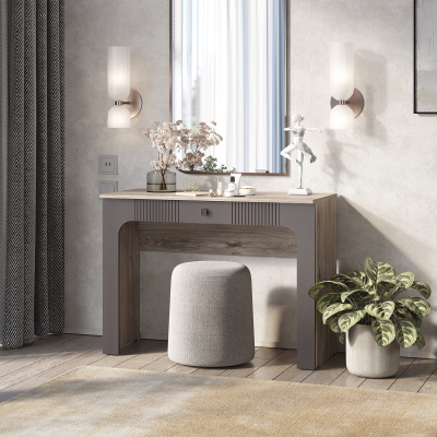 Стол туалетный "Кассандра" СТ-02 Дуб Смоки/MF14