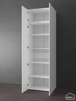 Шкаф с антресолью Linnea MHR-2POA-2 2450х800х510 Белый-М 11.1.1