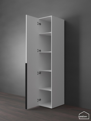 Шкаф Linnea MHR-1-2 2050х400х510 Белый-М 11.1.1