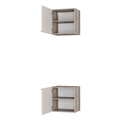 Шкаф навесной "Урбан" ШКН-06 Дуб смоки/Кашемир