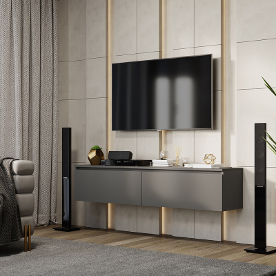 Шкаф навесной "Симпл" ШКН-07 графит