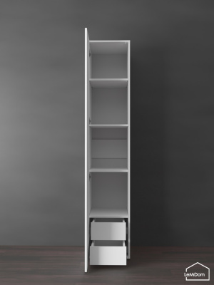 Шкаф Linnea MHR-1PO-4 2050х400х510 Белый-М 11.1.1