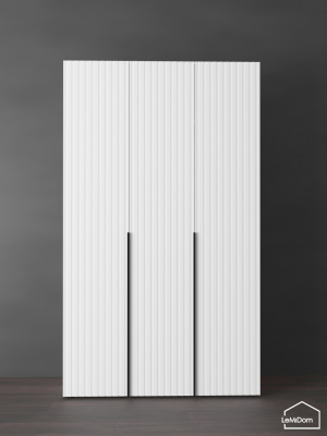 Шкаф Linnea MHR-3-1 2050х1200х510 Белый-М 11.1.1