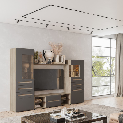 "Наоми" ШК-24 дуб каньон/графит