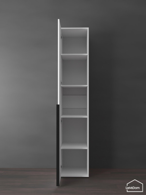Шкаф Linnea MHR-1-2 2050х400х510 Белый-М 11.1.1