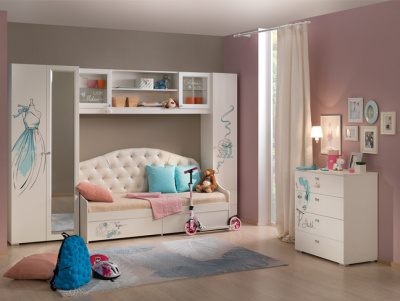 Гламур Шкаф комбинированный(400х369х2 100)