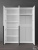 Шкаф Linnea MHR-4-1 2050х1600х510 Белый-М 11.1.1 Шкаф Linnea MHR-4-1 2050х1600х510 Белый-М 11.1.1
