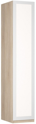 Риал Шкаф с зеркалом R-230х45х60-2-PO-M