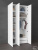 Шкаф с антресолью Linnea MHR-3POA-2 2450х1200х510 Белый-М 11.1.1