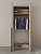 Шкаф Linnea MHR-2-1 2050х800х510 дв-М 11.1.25