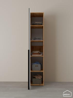 Шкаф Linnea MHR-1-2 2050х400х510 дв-М 11.1.25