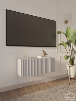 Тумба подвесная под телевизор Lines MTV1-MA 300х750х315 Леда-М 10.1.5