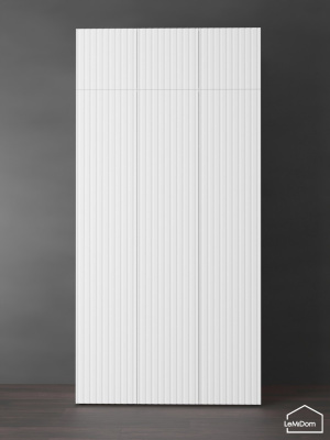 Шкаф с антресолью Linnea MHR-3POA-1 2450х1200х510 Белый-М 11.1.1