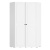 Шкаф угловой "Софт" ШКУ-01 Белый/Эмаль белая (F26)