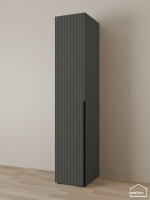 Шкаф Linnea MHR-1-1 2050х400х510 графит-М 11.1.25