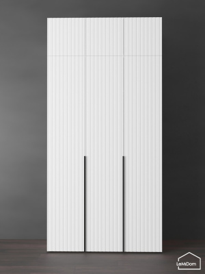 Шкаф с антресолью Linnea MHR-3A-1 2450х1200х510 Белый-М 11.1.1
