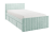 Кровать с ящиками Твикс 90х200 см, (1015х2120х780) мята (велюр)