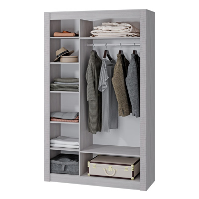 "Монако" ШК-38 ясень белый/F12