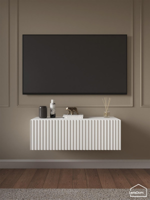 Тумба подвесная под телевизор Lines MTV3-MA 300х900х315 Белый-М 10.1.2