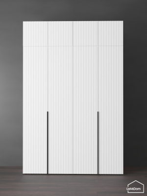 Шкаф с антресолью Linnea MHR-4A-2 2450х1600х510 Белый-М 11.1.1