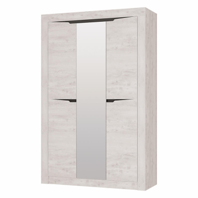 "Леонардо" ШК-35 Бетон пайн светлый/графит